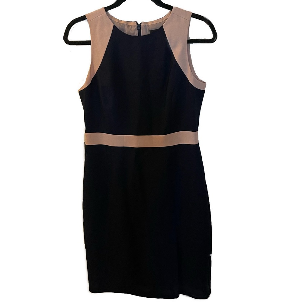 J.Crew Navy Gwen Dress in Colorblock Size 4